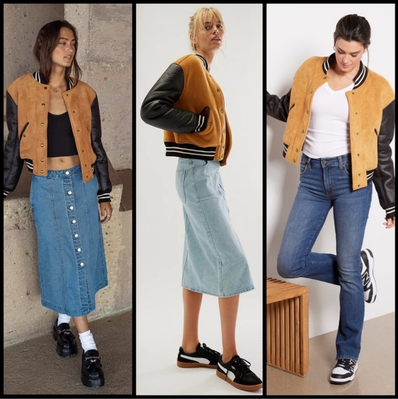 NWT Free People Blank NYC Booksmart Bomber Jacket - Picture 2 of 16